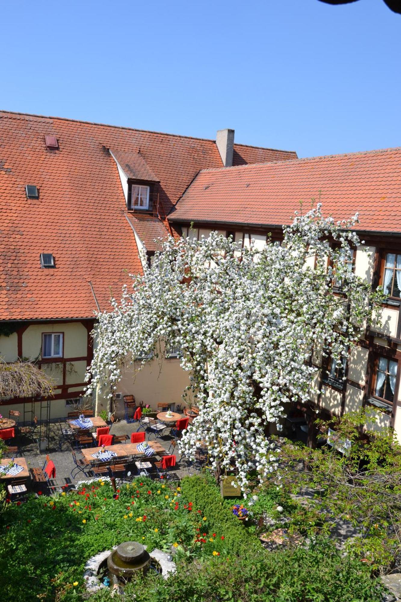 Hotel Gerberhaus Rothenburg ob der Tauber Exterior foto