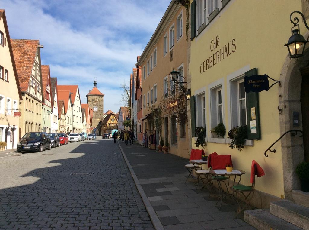 Hotel Gerberhaus Rothenburg ob der Tauber Exterior foto