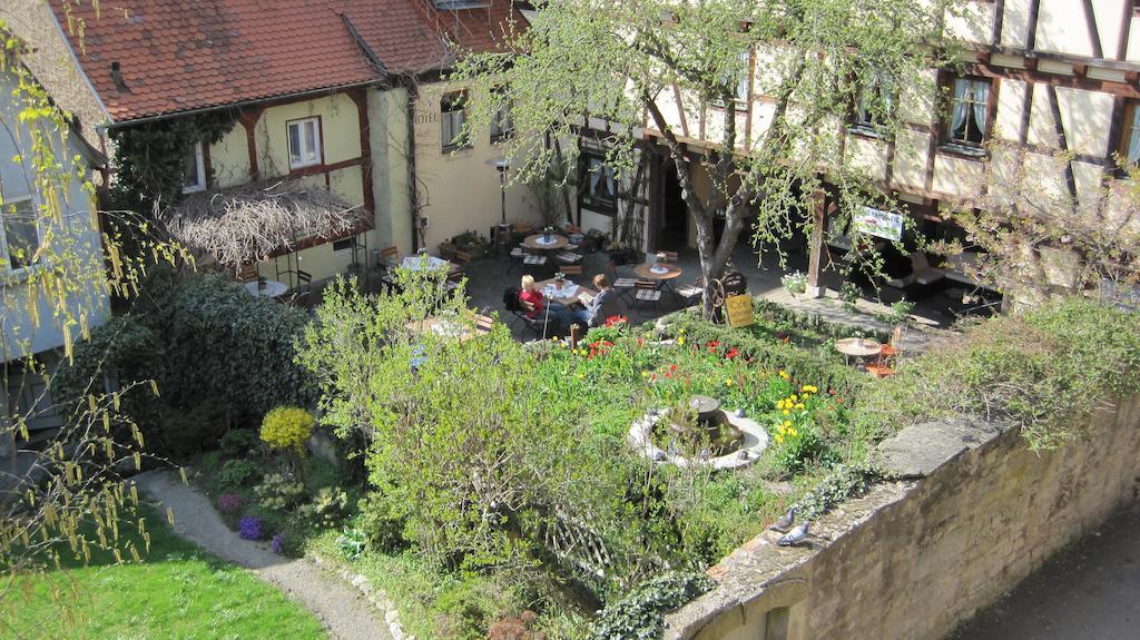 Hotel Gerberhaus Rothenburg ob der Tauber Exterior foto